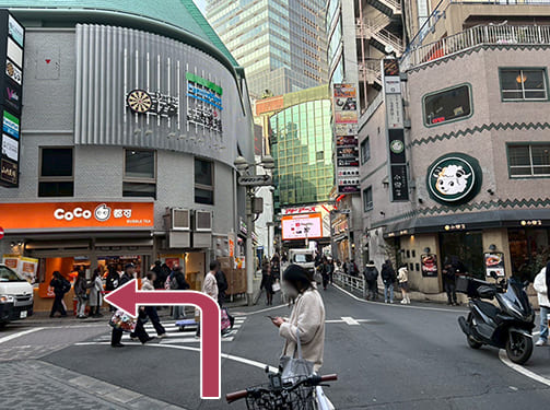 副都心線・半蔵門・東急田園都市線渋谷駅から当院まで5