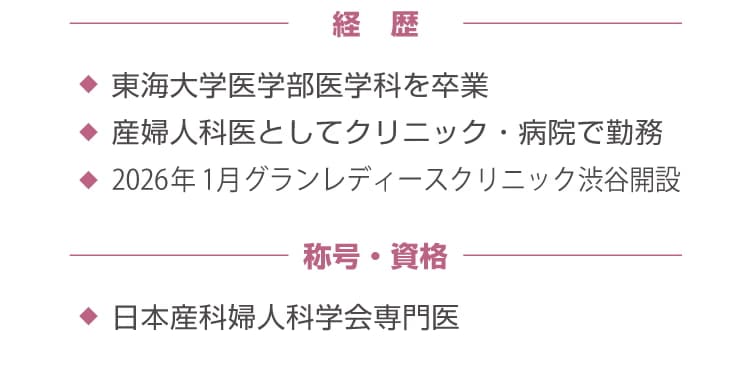 院長の経歴を紹介