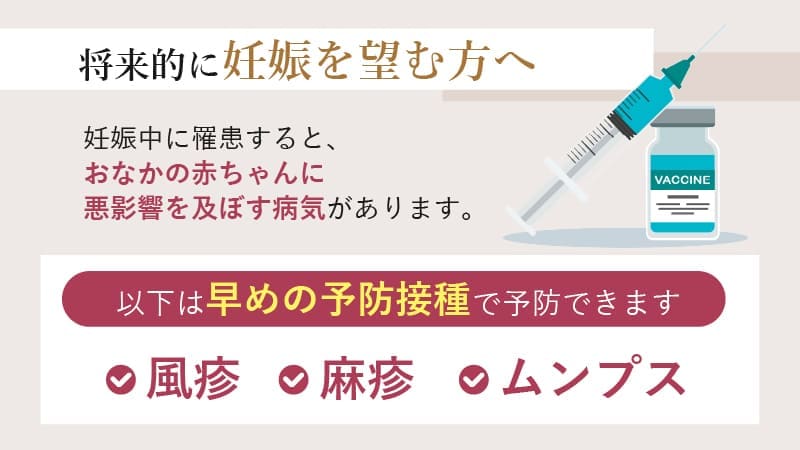 ワクチン接種について