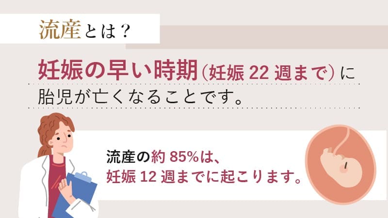 流産とは？妊娠22週より前に妊娠終了すること