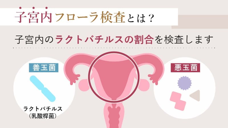 子宮内フローラ検査とは？